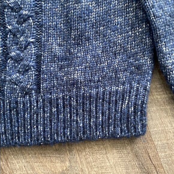 Banana Republic Cozy Cable Mock-Neck Sweater - Picture 5 of 9